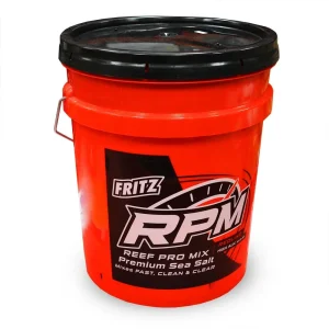 Fritz PRO RPM Redline HIGH ALK Salt Mix RED Bucket (48 lbs - Makes 180 Gallons) - Fritz Aquatics