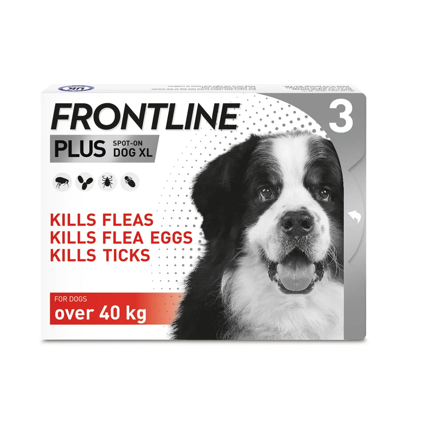 Frontline Plus for Extra Large Dogs x3 - Image 2