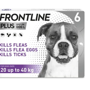 Frontline Plus for Large Dogs x6