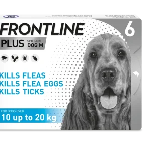 Frontline Plus for Medium Dogs x6