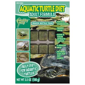 Frozen Aquatic Turtle Diet Adult Formula (3.5 oz) - San Francisco Bay Brand