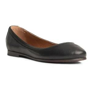 Frye Women`s Carson Ballet Black Ballet Flat