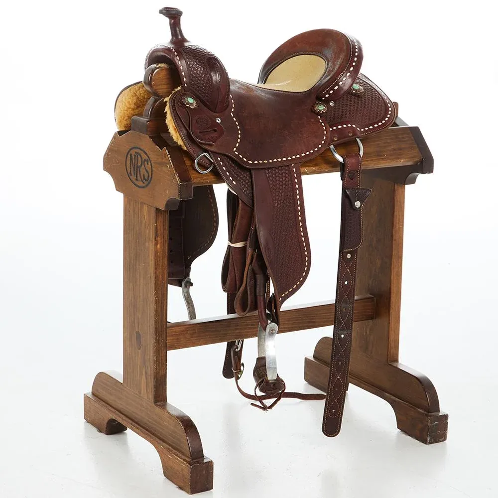 G Bar G 14in Used Barrel Saddle