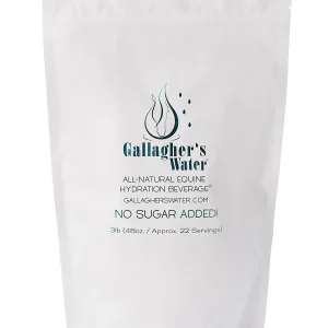Gallagher’s Water™ All-Natural Equine Hydration Beverage NO SUGAR ADDED