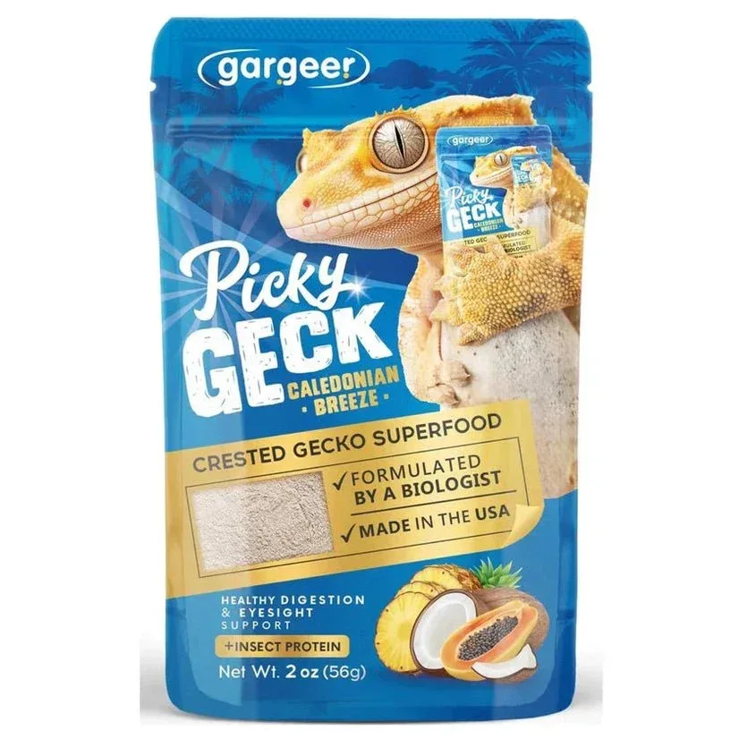 Gargeer Picky Geck Caledonian Breeze - Premium Crested Gecko Food