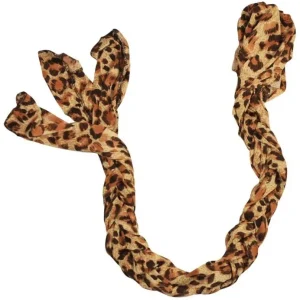 Gatsby Printed Lycra Braid n Tail Bag Leopard