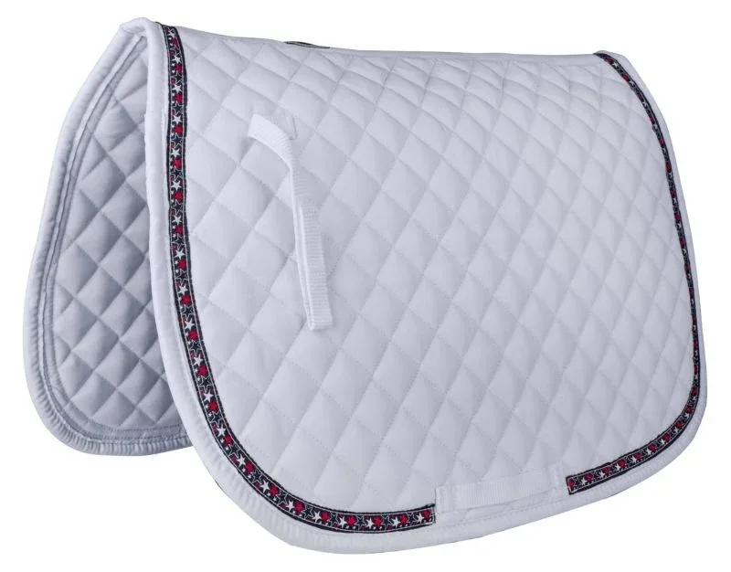 Gatsby Ribbon All-Purpose Saddle Pad Stars