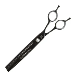 Geib Black Pearl 8" 35-Tooth Curved Sculpting & Finishing Shears