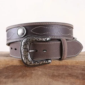 Gem Dandy Accessories Roper Concho Inlay Belt