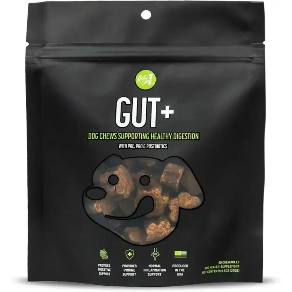 Get Joy Dog Gut & Digestive Health Supplement Chews 90 count