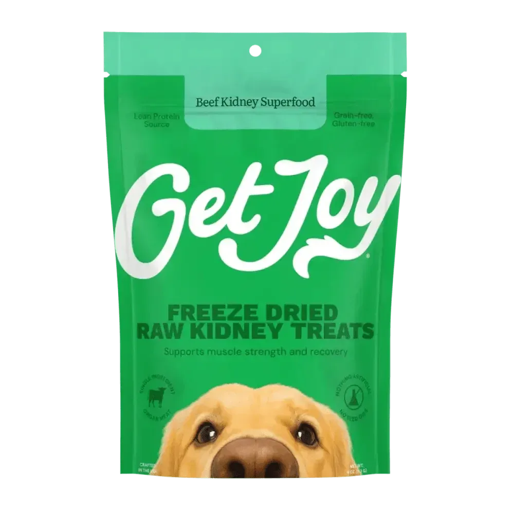 Get Joy Superfood Beef Organ Kidney Freeze-Dried Dog Treats