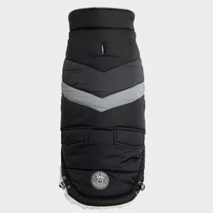 GF Pet Alpine Puffer - Retro Sherpa Lined Dog Coat
