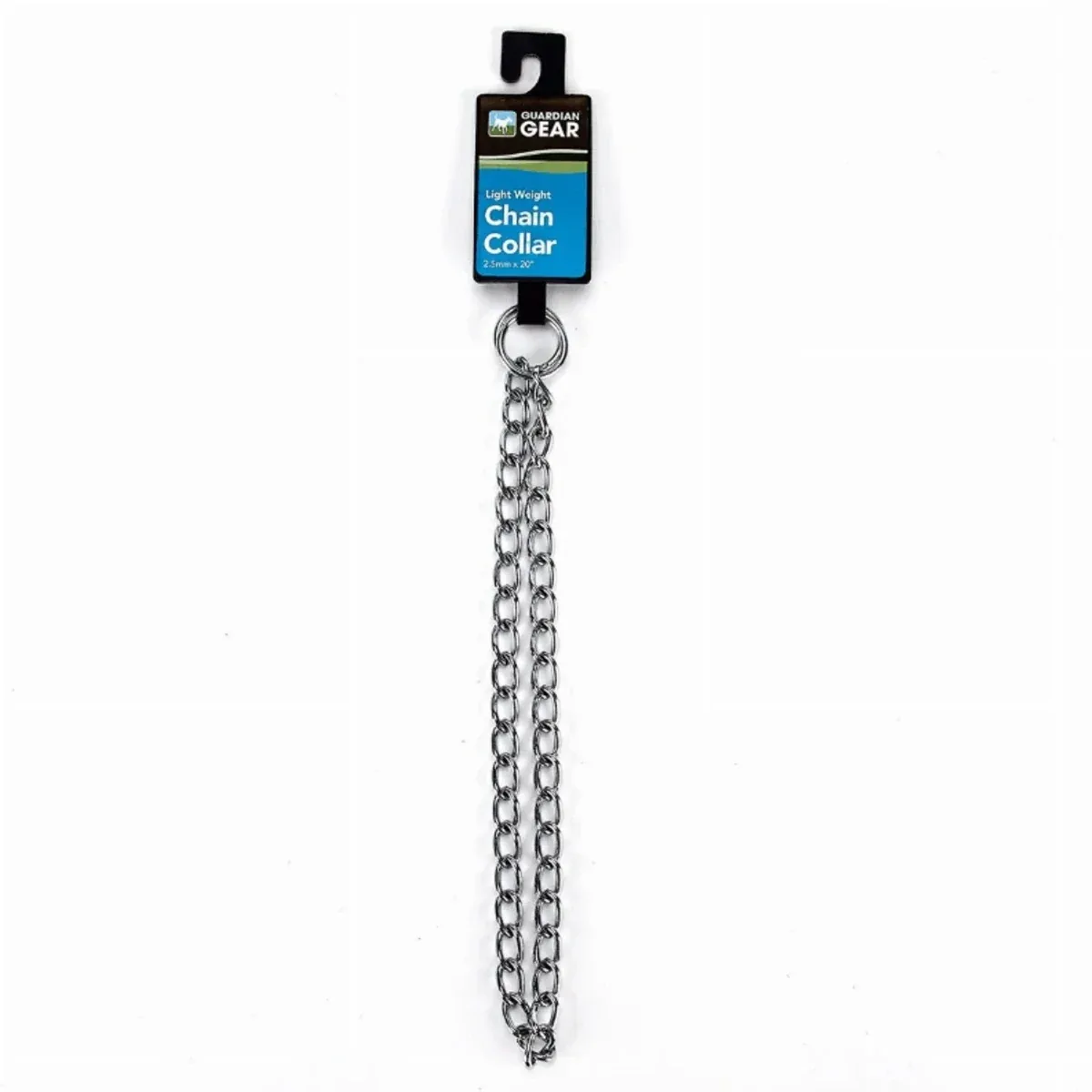 GG Lt Wt Chain Dog Collar, 20 in 2.5 mm - Image 2