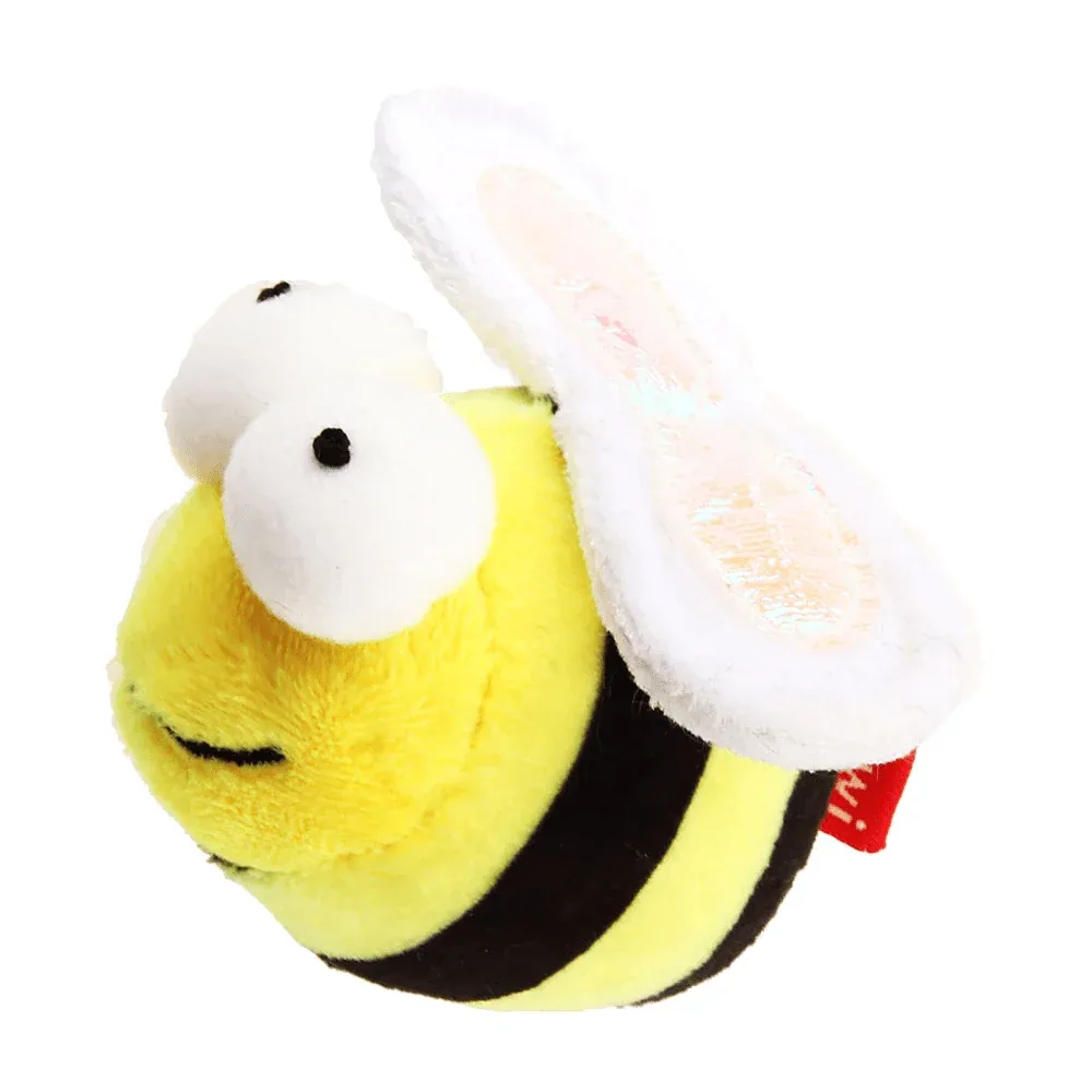 GiGwi Melody Chaser with Motion Activated Sound Chip Bee Toy for Cats (Yellow/Black) - Image 2