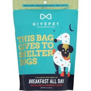 GivePet Breakfast All Day Dog Baked Biscuit Treats
