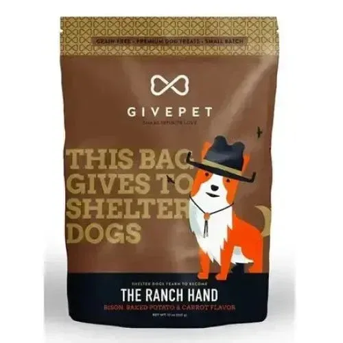 GivePet Grain Free Baked Dog Biscuits - Ranch Hand Treats