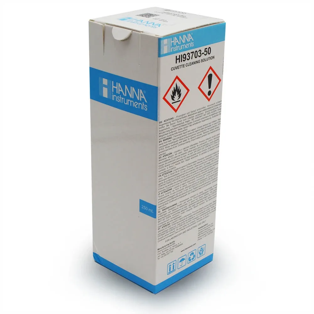 Glass Cuvette Cleaning Solution (230 ml) HI93703-50 - Hanna Instruments
