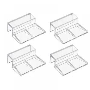 Glass Lid Bracket 12mm, 4 Pack