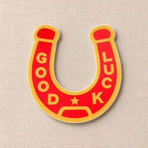 GOOD LUCK STICKER
