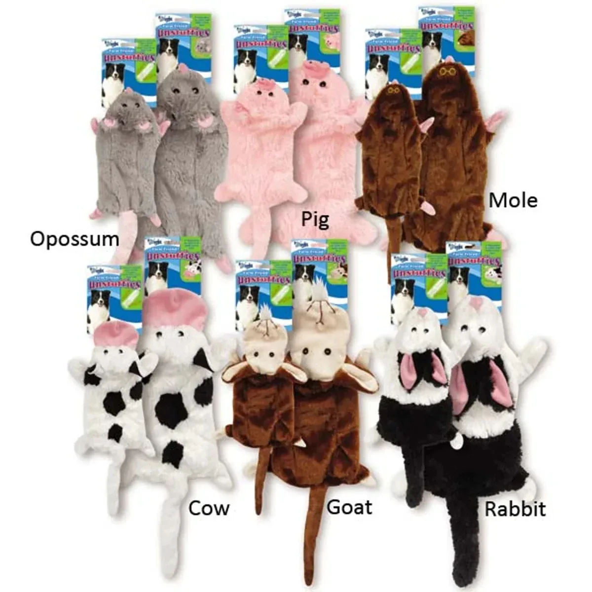 GR Farm Friend Unstuffies Cow Large - Image 2
