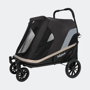 Grand Cruiser Large Dog Stroller, 4-Wheel Dog Pram for Large Breeds, Senior & Injured Pets