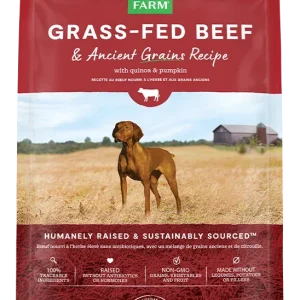 Grass-Fed Beef & Ancient Grains Dog Kibble