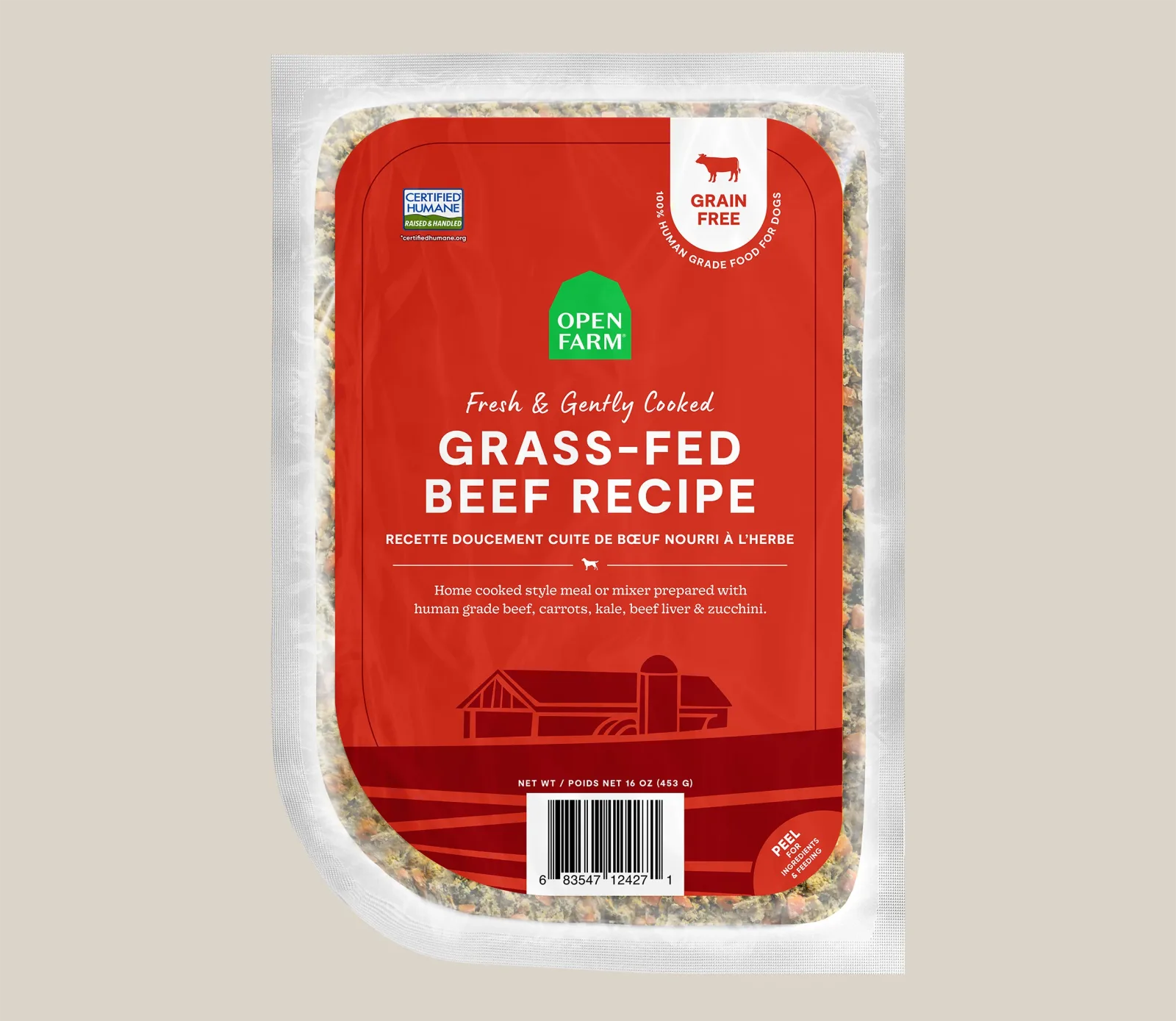 Grass-Fed Beef Grain-Free Freshly Crafted Dog Food - Image 2