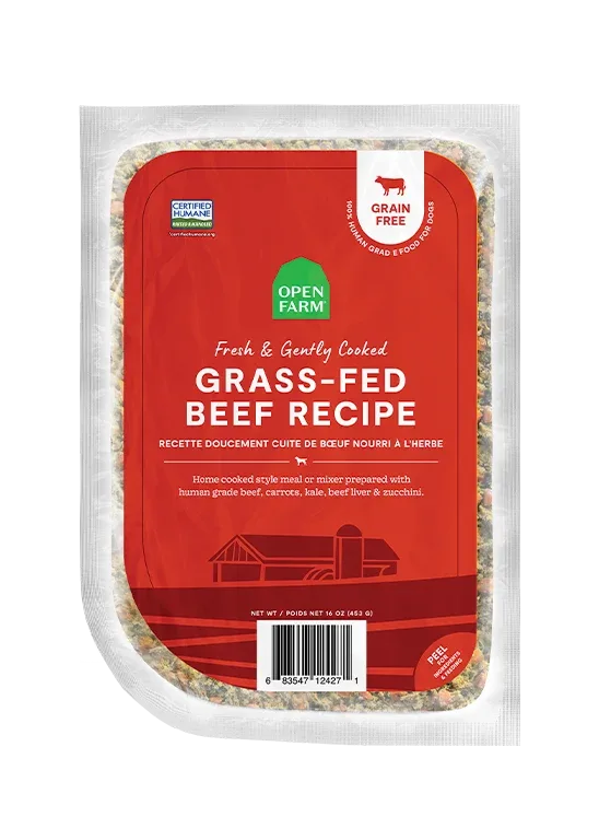 Grass-Fed Beef Grain-Free Freshly Crafted Dog Food
