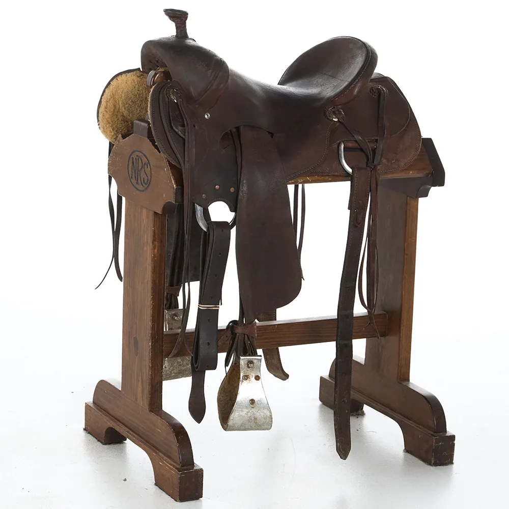 Grasshopper Saddlery Used 16in Slickout Seat Rig Ranch Roper