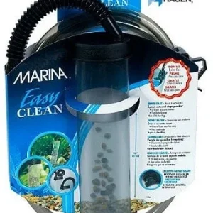 Gravel Cleaner, Small, 10" 2.5" dia. w/6' Tube & Clip by Hagen