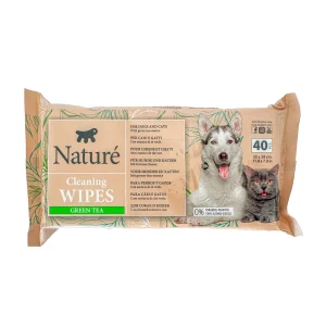 GREEN TEA DOG AND CAT WIPES NATURÉ (X40)