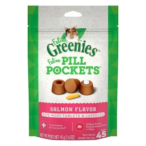 Greenies Feline Pill Pockets Salmon