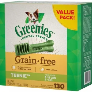 Greenies Grain Free Teenie Dental Dog Treat