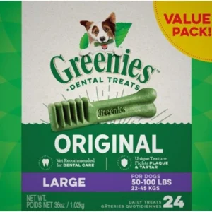 Greenies Large Dental Dog Treats