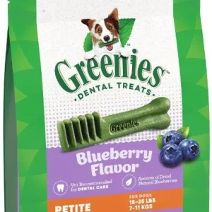 Greenies Petite Dental Dog Treats Blueberry