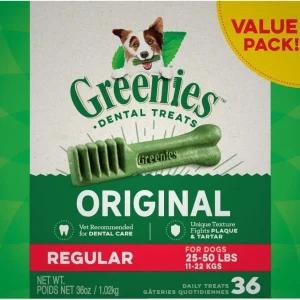 Greenies Regular Dental Dog Treats