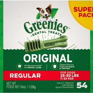 Greenies Regular Dental Dog Treats