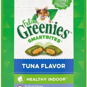 Greenies SmartBites Healthy Indoor Tuna Flavor Cat Treats