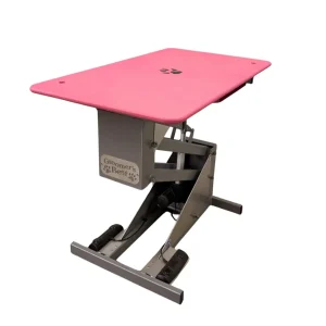 Groomer's Best Electric Dog Grooming Table 42In Pink