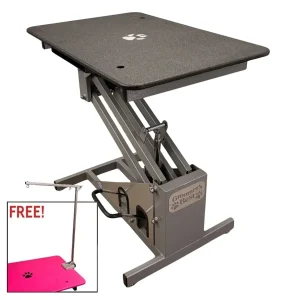Groomer's Best Hydraulic Dog Grooming Table 42In Black