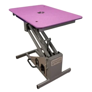 Groomer's Best Hydraulic Grooming Table 48in Purple