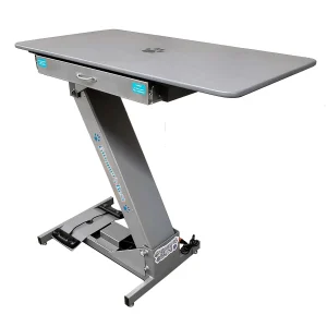 Groomer's Best Low-Profile Electric Grooming Table 44in Gray
