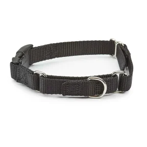 Guardian Gear Martingale Collars with Quick Release Buckle 10-16In Blk