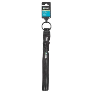 Guardian Gear Reflect Nylon O-Ring Jet Black XL Collar