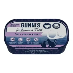 Gunni's Cat Food Topper – Flavorful Boost with Omega-3 & Kelp 3.0 oz, 17 pk
