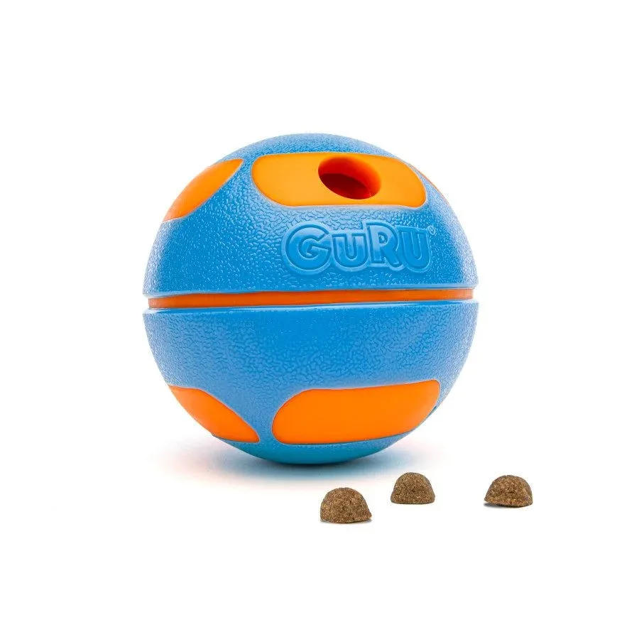 GURU Bobble Ball Slow Feeder Dog Toys for Interactive Play