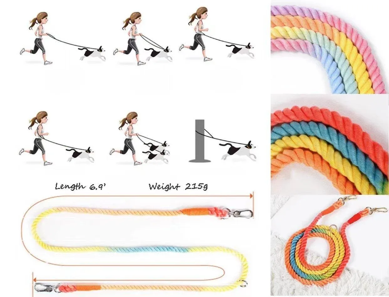 Hands-Free Dog Rope Dog Leash - Soda - Image 2