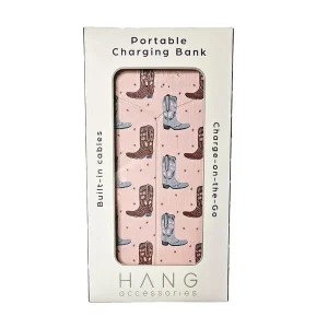 Hang Accessories Boots & Spurs Portable Charging Bank