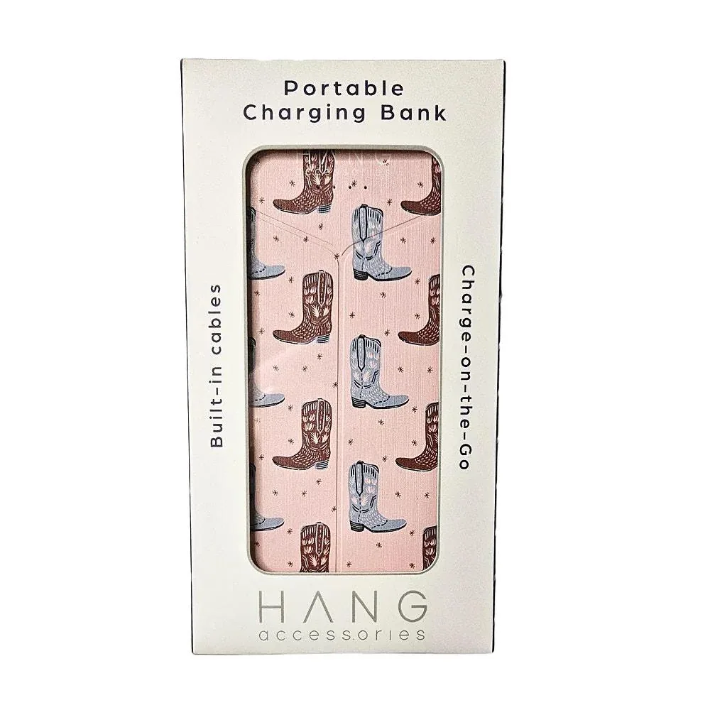 Hang Accessories Boots & Spurs Portable Charging Bank
