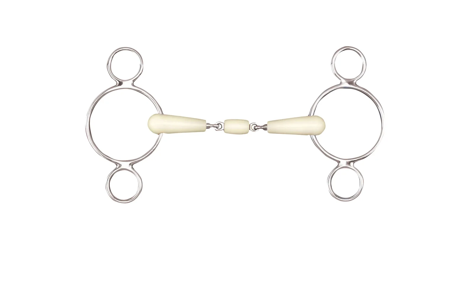 Happy Mouth Bits® Double-Jointed 2-Ring Elevator Bit